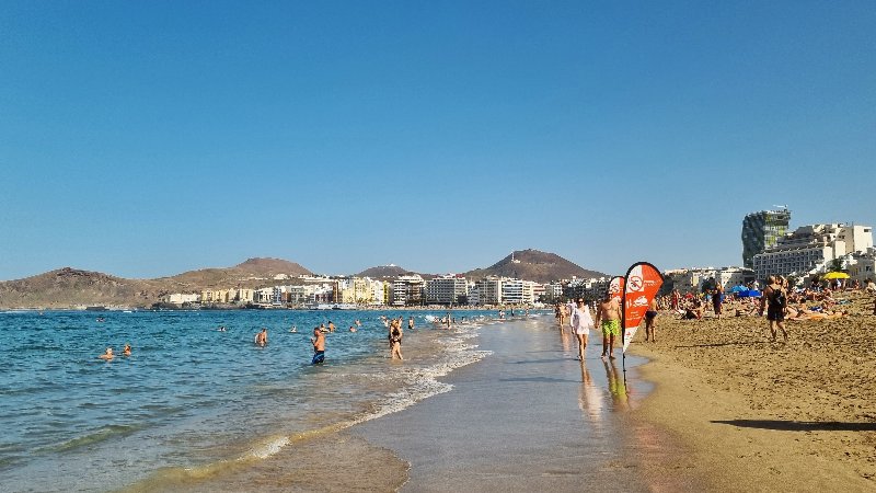 Moretón mensaje riesgo Winter sun on January 1st, 2023 - Start the new year at the beach in Gran  Canaria