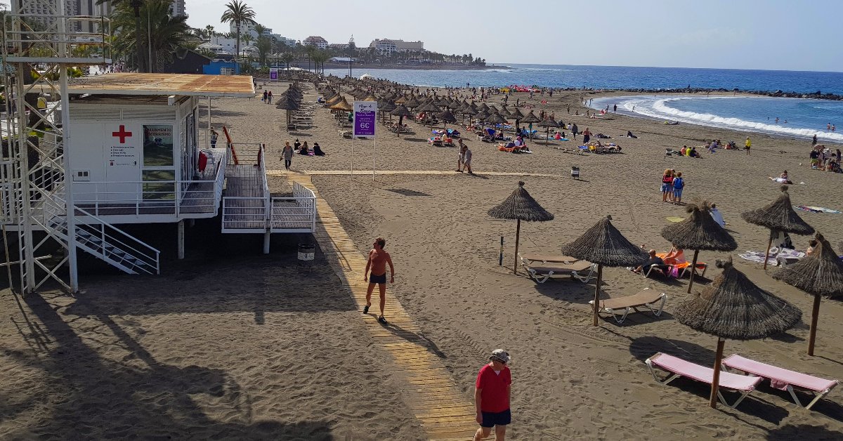 picnic Enajenar transferencia de dinero Playa Troya Beach - Popular Beach in Playa de Las Americas, Tenerife